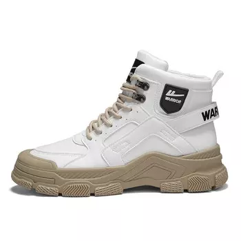 Ботинки Martin мужские бежевый/черный Warrior