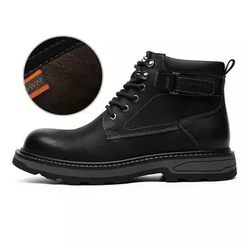 Ботинки Martin мужские черный Crown