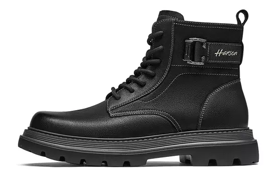 Ботинки Martin мужские черный Harson