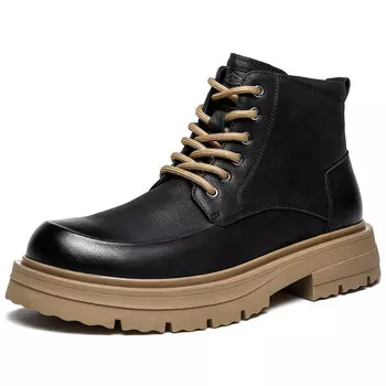 Ботинки Martin мужские черный/коричневый Chint