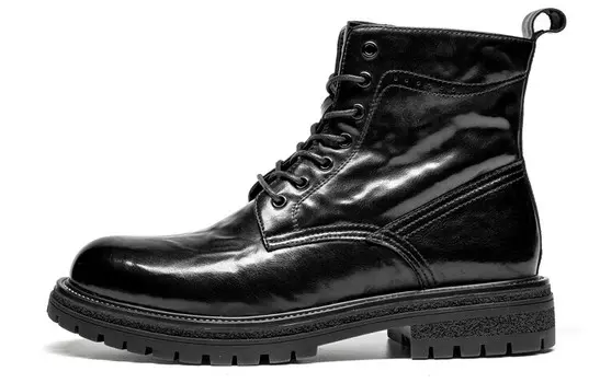 Ботинки Martin мужские черный Leaveland