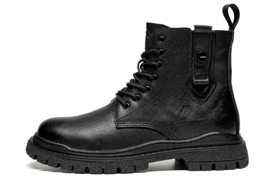 Ботинки Martin мужские черный Leaveland
