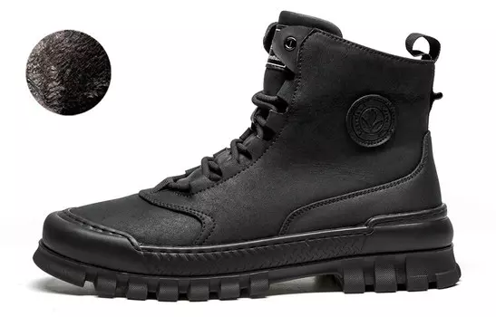 Ботинки Martin мужские черный Leaveland