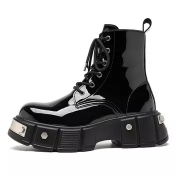 Ботинки Martin мужские черный Luomaike