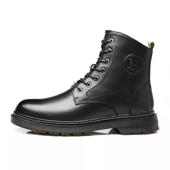 Ботинки Martin мужские черный Qiaonai