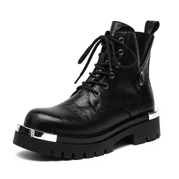 Ботинки Martin мужские черный Romon