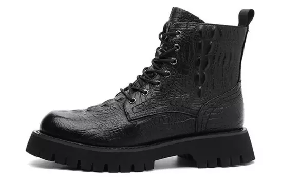 Ботинки Martin мужские черный Shouba