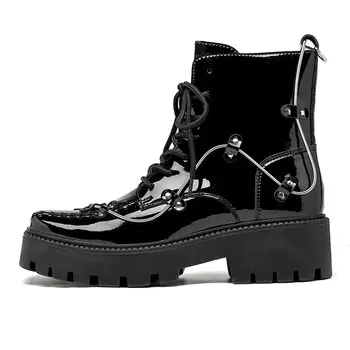 Ботинки Martin мужские черный Yedani