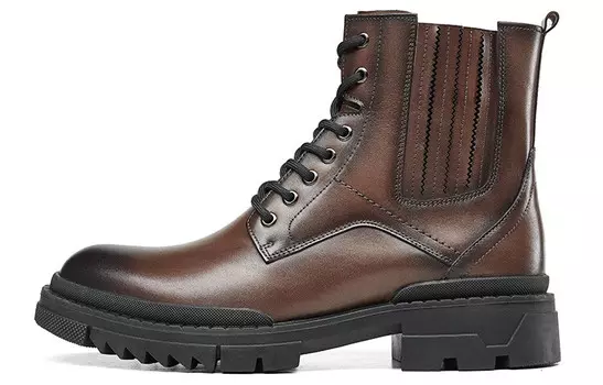 Ботинки Martin мужские темно-коричневый Kangnai