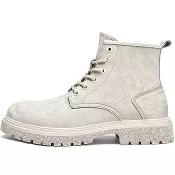 Ботинки Martin унисекс Kangaroo Head, цвет White Fleece-lined