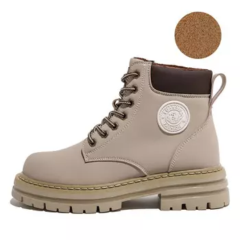 Ботинки Martin унисекс песочного цвета Huanqiu, цвет Sand