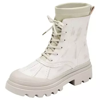 Ботинки Martin женские белый 73Hours