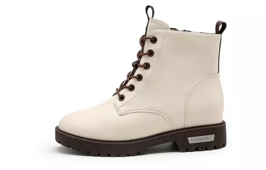 Ботинки Martin женские белый Exull Q