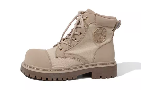 Ботинки Martin женские бежевый Feiyue