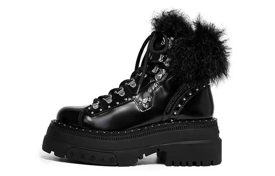 Ботинки Martin женские черный Blocco5