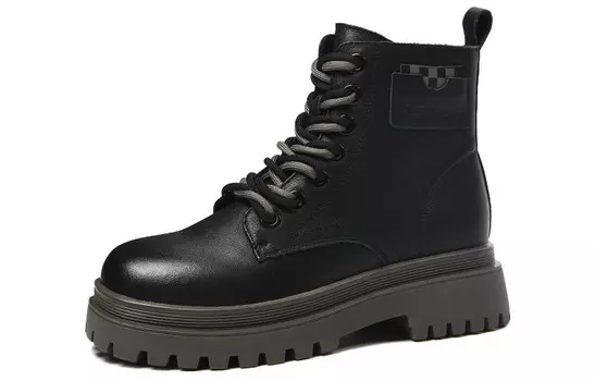 Ботинки Martin женские черный Cameido