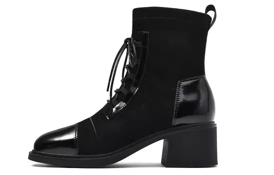 Ботинки Martin женские черный Cameido