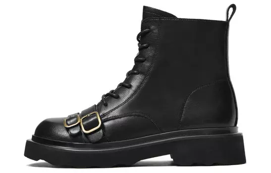 Ботинки Martin женские черный Cameido