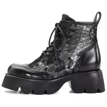 Ботинки Martin женские черный Dibo