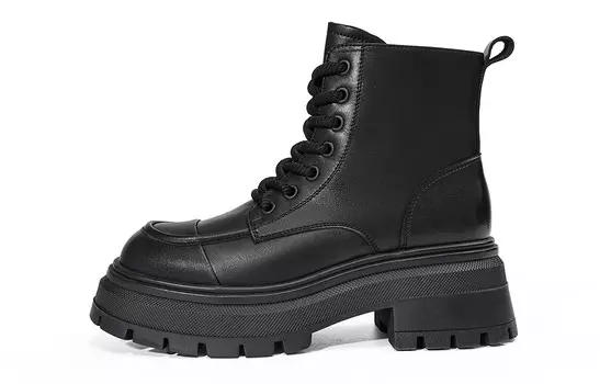 Ботинки Martin женские черный Eblan