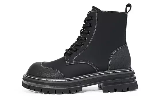 Ботинки Martin женские черный Eblan