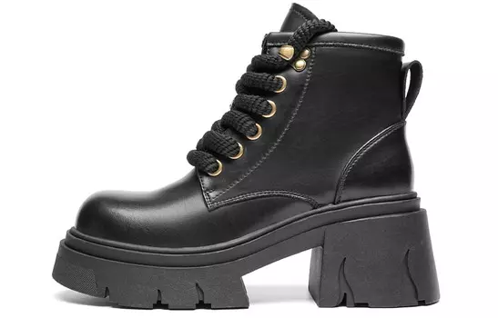 Ботинки Martin женские черный Eblan