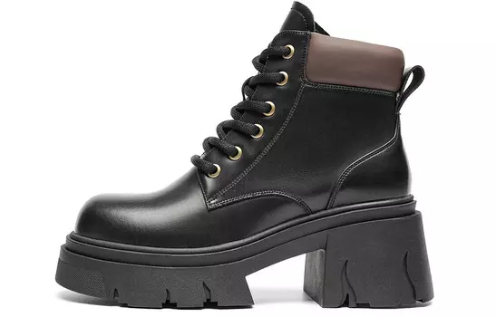 Ботинки Martin женские черный Eblan