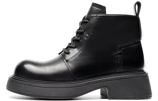 Ботинки Martin женские черный Eblan