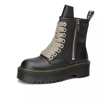 Ботинки Martin женские черный Gemeiq