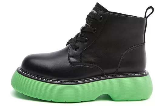 Ботинки Martin женские черный Joy&Mario