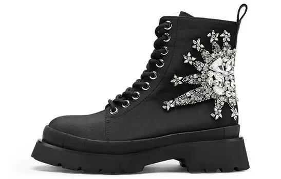 Ботинки Martin женские черный Mio