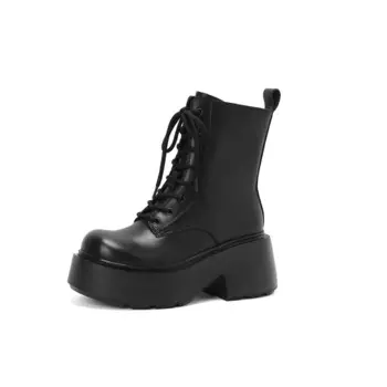 Ботинки Martin женские черный Schilling