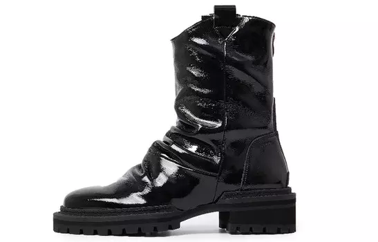 Ботинки Martin женские черный Stooshe