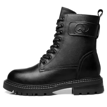 Ботинки Martin женские черный Strongman