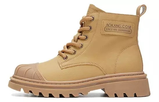 Ботинки Martin женские коричневый Aokang