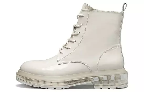 Ботинки Martin женские Off White Au&Mu