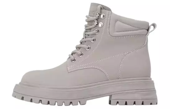 Ботинки Martin женские серый Aokang