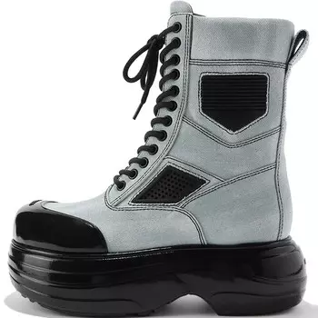 Ботинки Martin женские синий Blocco5