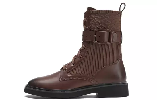 Ботинки Martin женские темно-коричневый Clarks