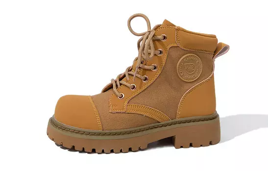 Ботинки Martin женские желтый Feiyue