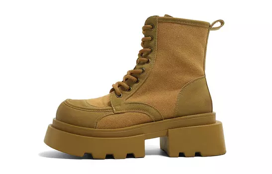 Ботинки Martin женские желтый Huanqiu