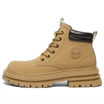 Ботинки Martin женские желтый Leyang