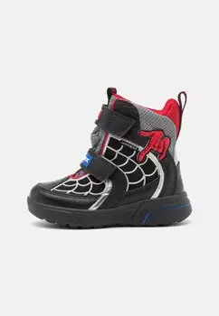 Ботинки MARVEL SPIDERMAN SVEGGEN BOY ABX Geox, цвет black/red