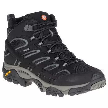Ботинки Merrell Moab 2 Mid Goretex Hiking, черный