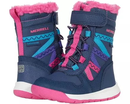 Ботинки Merrell Snow Crush 2.0 Jr Waterproof, цвет Navy/Multi