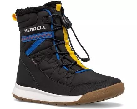 Ботинки Merrell Snow Crush 3.0 Waterproof, цвет Black/Multi