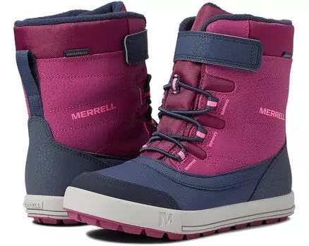 Ботинки Merrell Snow Storm Waterproof, цвет Berry/Navy