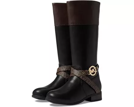 Ботинки Michael Kors Finley Apryl, цвет Black/Chocolate Leather