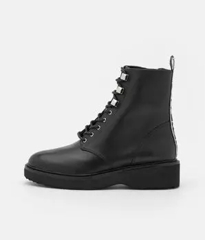Ботинки Michael Kors Haskell Bootie Stivaletti Stringati, черный