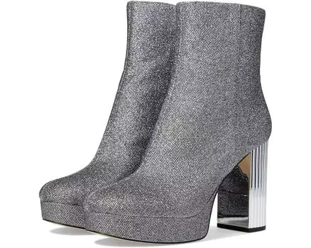 Ботинки Michael Kors Porter Platform Bootie, серебряный